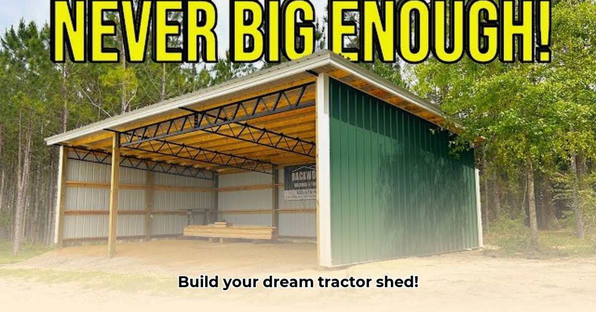 lean-to-tractor-shed-plans